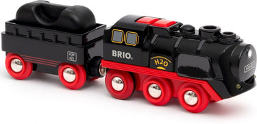 Brio stoomtrein met stoomfunctie