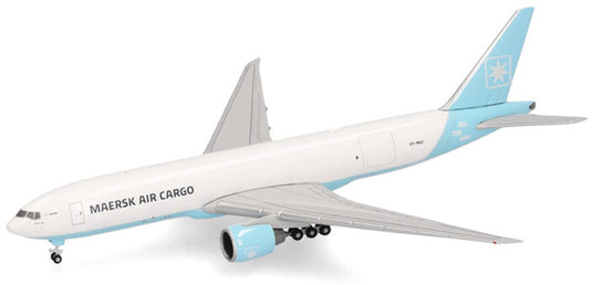 Herpa boeing 777f maersk air cargo maersk swan