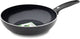 Greenpan cambridge wokpan 28cm - 3.5l - pfas-vrije antikleeflaag – wokpan inductie – keramische pan - ovenbestendig tot 230°c –koudgrepen - zonder deksel - zwart