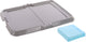 Flamingo trainingsmat houder puppy – antislip houder voor puppy training pads pady – trainingsmat houder voor puppy trainer – inclusief 5 matten – 90x60 cm