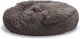 Beeztees yala - hondenmand - pluche - bruin - dia. 70 cm