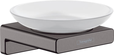 Hansgrohe addstoris zeepschaal brushed black chrome