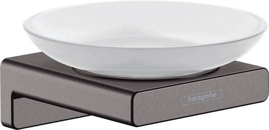 Hansgrohe addstoris zeepschaal brushed black chrome