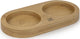 Peugeot linea houder peper- en zoutmolen 17 cm - naturel - bamboe