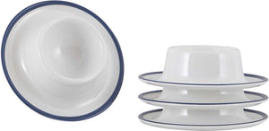 Gimex - linea line - eierdop - blauw - 4 stuks