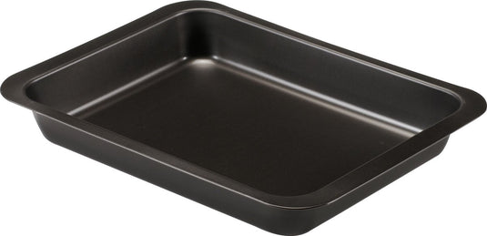 Basic culinair braadslede 24 x 32 cm – pfas-vrije ovenschaal – carbon staal – voor braden, roosteren en bakken