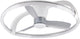 Rl live your light reality stockholm - plafondventilator - wit mat - incl. 1x smd 37 w - licht apart schakelbaar - afstandsbediening - dimbaar - traploos instelbare lichtkleur - niet externe dimmerbaar - timer - zomer- en wintermodus - 6 snelheidsniveaus