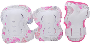 Tempish stryker skate pads kids 3-pack pink xs