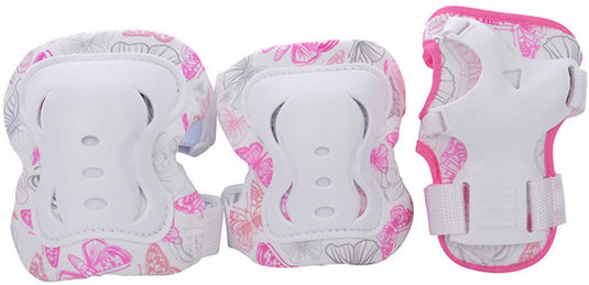 Tempish stryker skate pads kids 3-pack pink xs