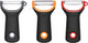 Oxo 3-delige schil set - aardappelschiller - juliennesnijder - tomaten dunschiller - comfort grip - japans rvs