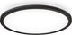 Briloner b.k.licht - led plafonniére - zwart - led paneel - plafondlamp - l: 29.3cm - 4.000k - 2.400lm - 18w