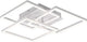 Rl live your light reality mobile - plafondlamp - wit mat - incl. 1x smd 27w - afstandsbediening - geintegreerde dimmer - zwenkbaar - traploos instelbare lichtkleur - nachtlampje - dimbaar met schakelaar - niet geschikt voor externe dimmer - geheugenfunct