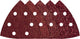 Wolfcraft - schuurpapier 20 stuks voor delta- multischuurmachines 95mm - korrel: 40,60,80, 120,180 - 1866000