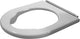 Duravit starck 3 vital wc-zitting 40.4x35x4.6cm compact kunststof wit glanzend