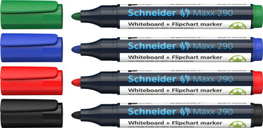 Schneider schrijfwaren whiteboard-marker schneider 96082000 maxx 290 kleurenassortiment