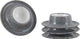 Gimex - solid line - eierdop - granite - grijs - 4 stuks