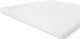 Walra molton cotton cover topper - 180x200 - wit