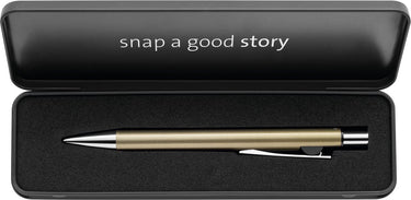 Pelikan balpen snap metallic k10 goud metal case