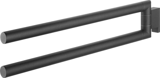 Tiger bold - handdoekrek 2-armig - 46,2 cm - zwart
