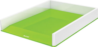 Leitz wow brievenbak wit groen