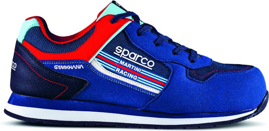 Sparco gymkhana martini – veiligheidsschoen s1ps in martini racing stijl - blauw - maat - 42