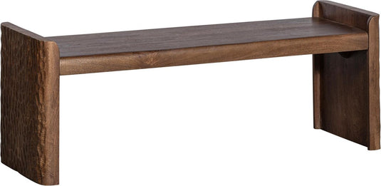 Woood prop bankje - hout - warm bruin - 40x120x45