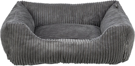 Trixie - hondenmand - jonna - vital - ribstof - donkergrijs - 100x70 cm