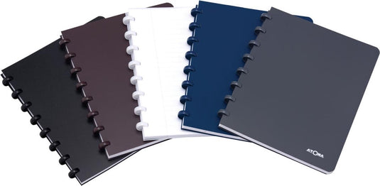 Atoma schrift - a4 - 144 bladzijden - gelijnd - geassorteerde kleuren - 1 stuk
