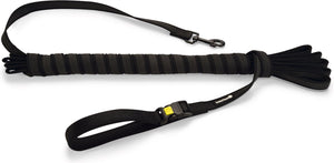 Beeztees parinca premium weblijn hondenriem - hondenlijn - handvat - nylon - zwart - hondenriem 10 meter