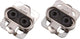 Bbb cycling spd schoenplaatjes - click go - compatibel met alle spd fietsschoenen en pedalen - 4° speling - mtb schoenplaatjes shimano - bpd-01