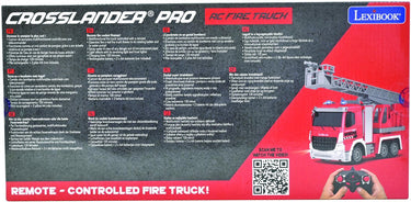 Lexibook crosslander pro ® radiogestuurde brandweerwagen met licht en sounds effecten.