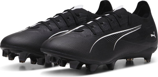 Puma ultra 5 match fg ag unisex sportschoenen - black- white