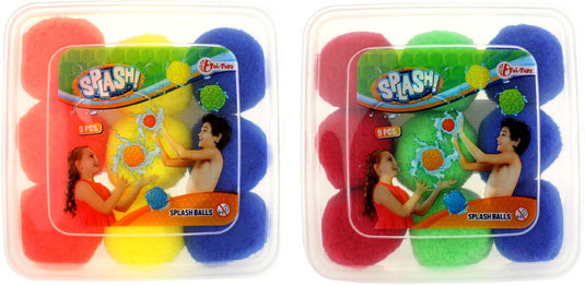 Toi-toys splash super splashballen, 9st.