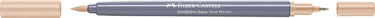 Faber-castell - duo aquarel marker - goldfaber - zand 281 - brush 0,6mm - fc-164681