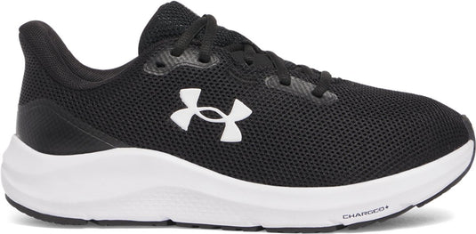 Under armour ua w charged pursuit 4 dames sportschoenen - zwart - wit