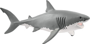 Schleich wild life - witte haai - speelfiguur - kinderspeelgoed voor jongens en meisjes - 3 tot 8 jaar - 14809