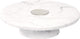 Idesign - dakota vanity tray - marmer - wit