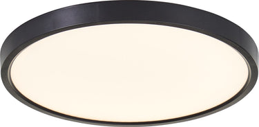 Brilliant galo - plafondlamp - led 20w 2600lm - 3000k - 30cm - zwart