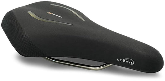 Selle royal zadel lookin evo moderate stracciatella zwart