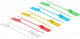 Delock 18825 kabelbinder releasable cable tie kunststof verschillende kleuren 10 stuk(s)