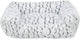 Trixie - hondenmand - mand mila - hoekig - pluche - wit grijs - 50x40 cm