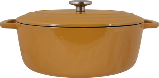 Cosy trendy fontestic - kookpan - amber gold - 31cm x 24cm x 12cm