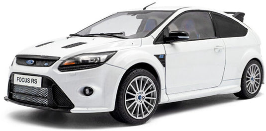 Solido ford focus rs mk2 pack rs plus '09, wit (frozen white) schaal 1:18