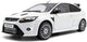 Solido ford focus rs mk2 pack rs plus '09, wit (frozen white) schaal 1:18