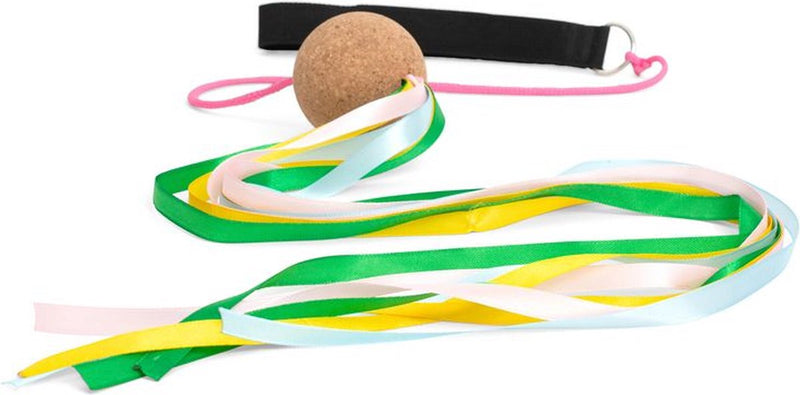 Load image into Gallery viewer, Bs toys poi slinger - dansen - bewegen - cadeau kind - met gekleurde linten
