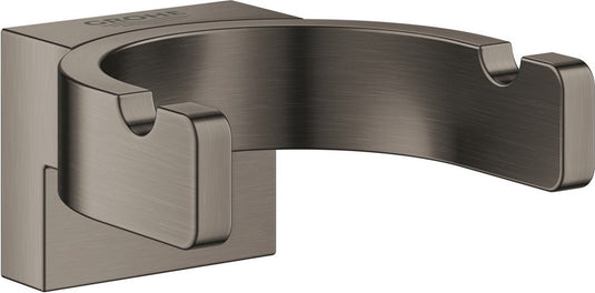 Grohe selection haak dubbel - hard graphite geborsteld (mat donker grijs) - 41049al0
