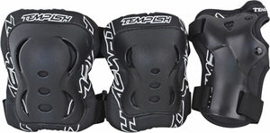 Tempish - fid - skatebescherming - 3-pack - volwassenen - zwart - xl