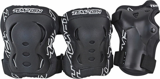 Tempish - fid - skatebescherming - 3-pack - volwassenen - zwart - s