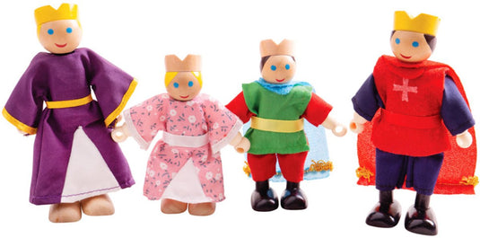 Bigjigs poppenhuispoppetjes - koninklijke familie