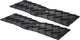 Milenco grip mat - 2 stuks - zwart